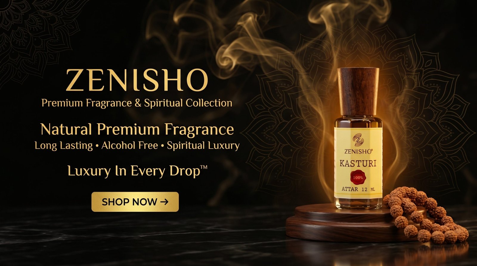 Zenisho Kasturi Attar 12 Ml